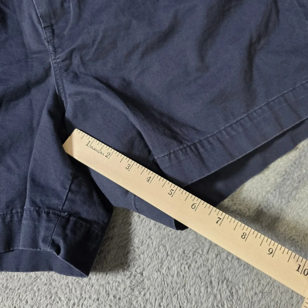 Polo Ralph Lauren Mens 40 Classic Fit 6 Shorts Navy Blue Stretch Chino Pony Logo